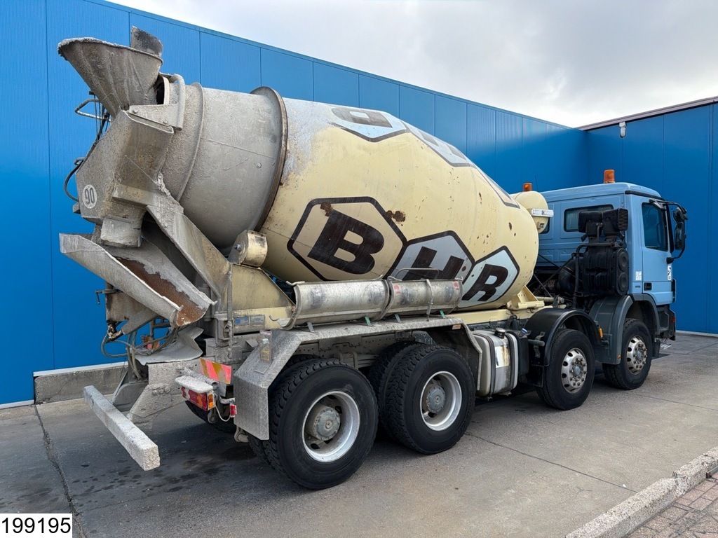 Mercedes Actros 3236 8x4, PTO, Liebherr, Steel spring