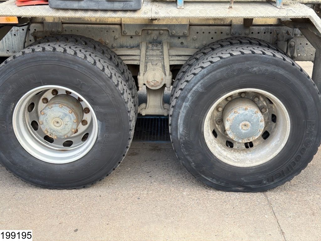 Mercedes Actros 3236 8x4, PTO, Liebherr, Steel spring