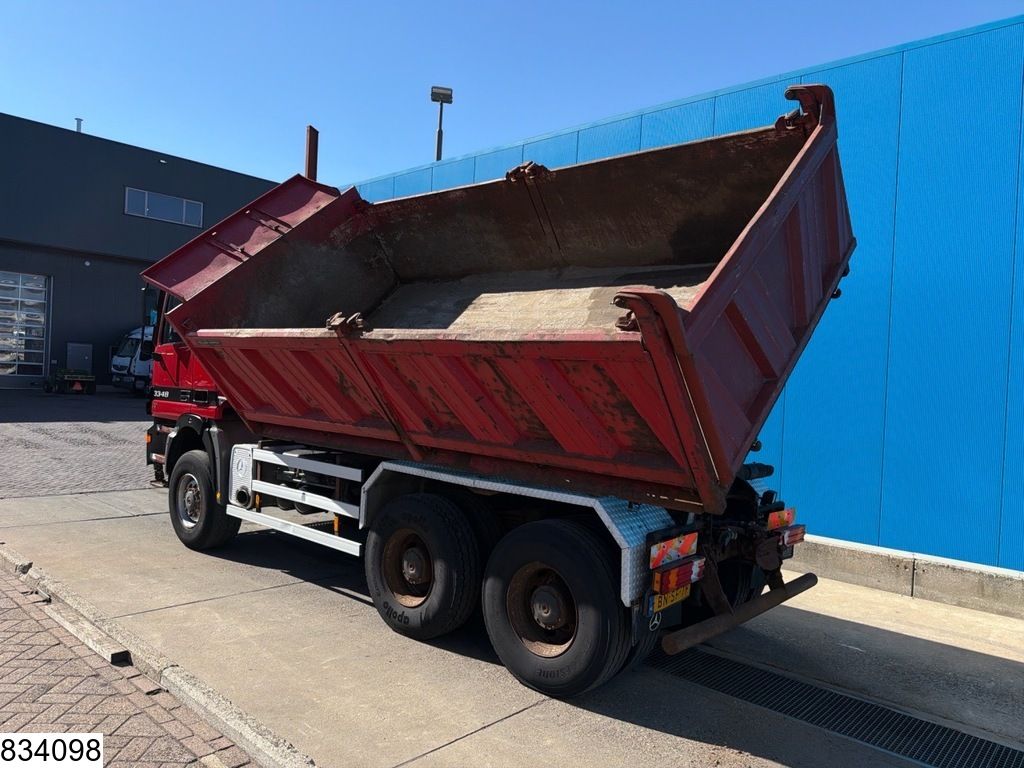 Mercedes Actros 3348 6x6, Euro 3, V8, PTO, Steel suspension