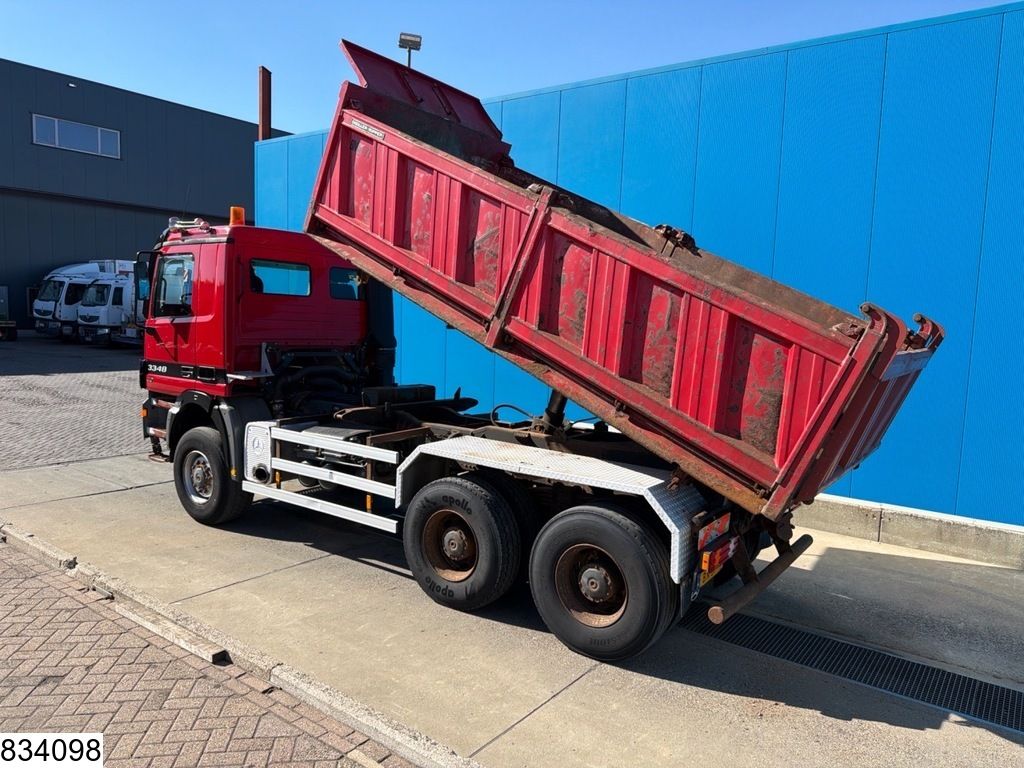 Mercedes Actros 3348 6x6, Euro 3, V8, PTO, Steel suspension