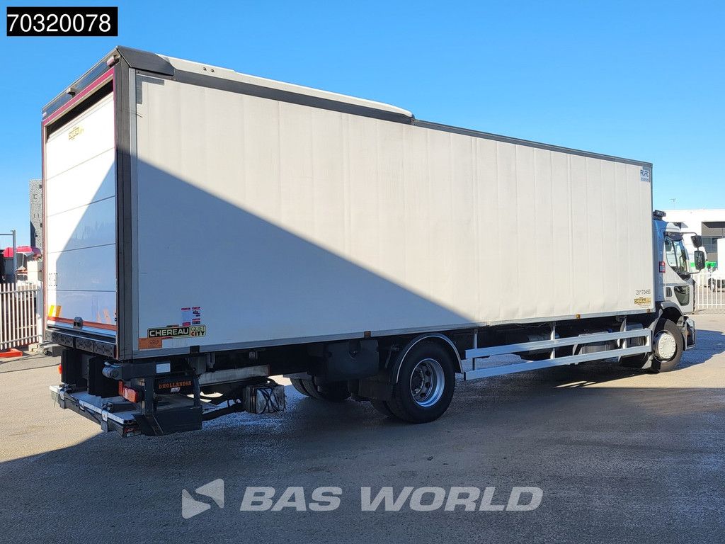 Renault D 320 4X2 Carrier Supra 1250 Mt FRC Chereau aufbau 1500kg Ladebordwand Euro 6