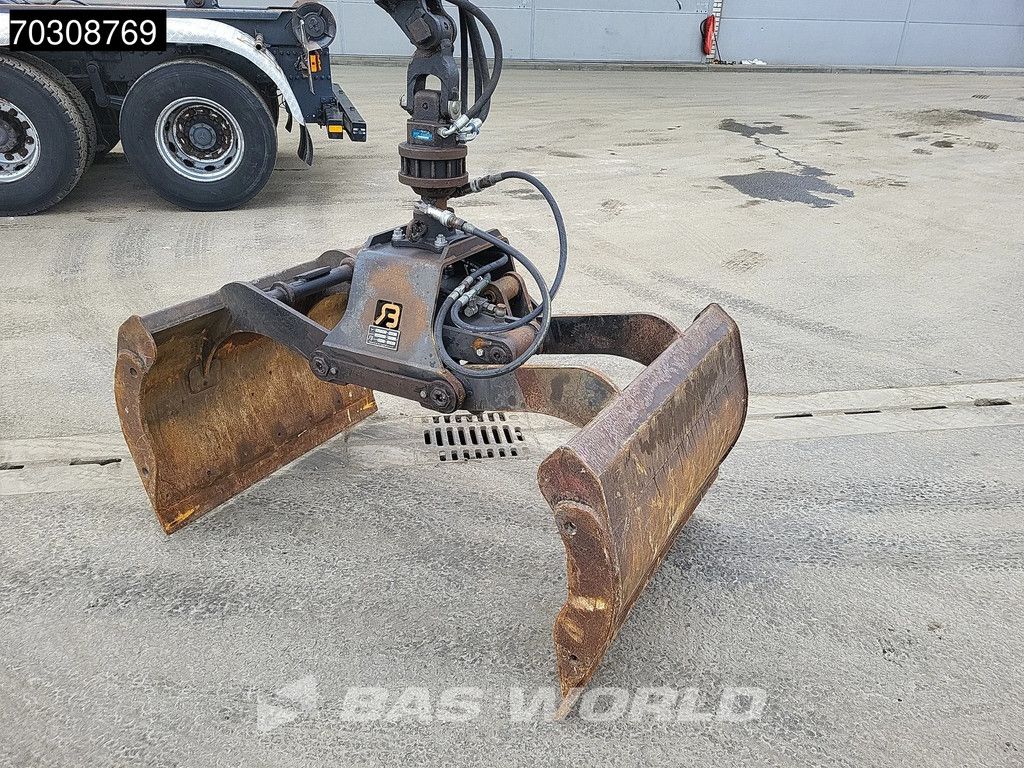 Mercedes Actros 2532 6X2 NL-Truck HMF 1643 Z2 Crane Kran 21 tons VDL Hooklift Lift-Axle Euro 5