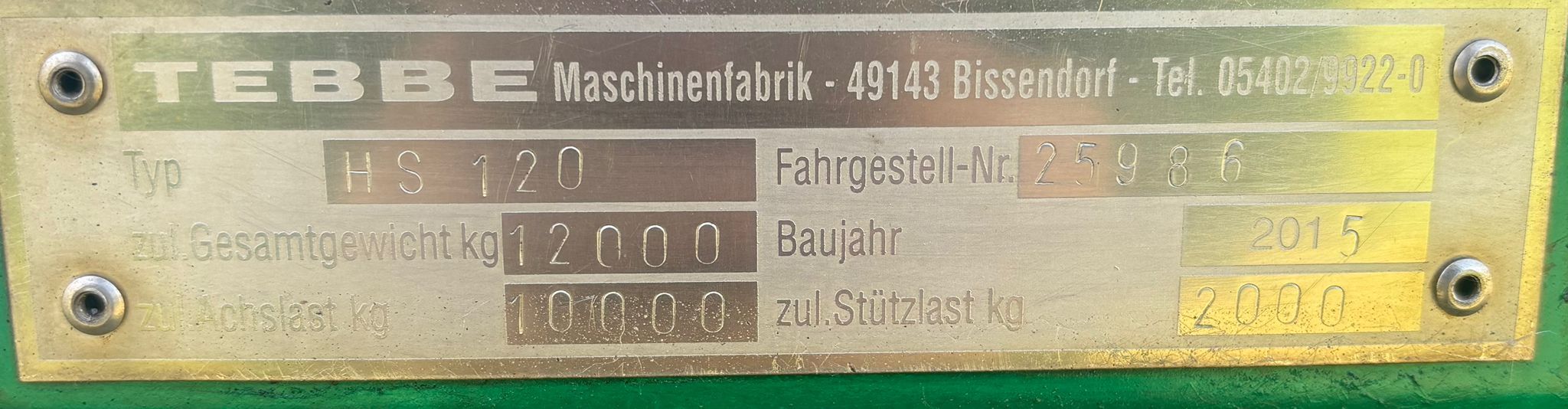 Tebbe HS 120
