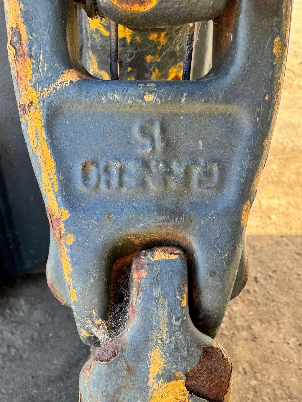 Hijs-evenaar 4x 15 ton haak