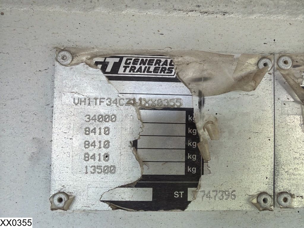 General Trailers kipper 25,5 m3