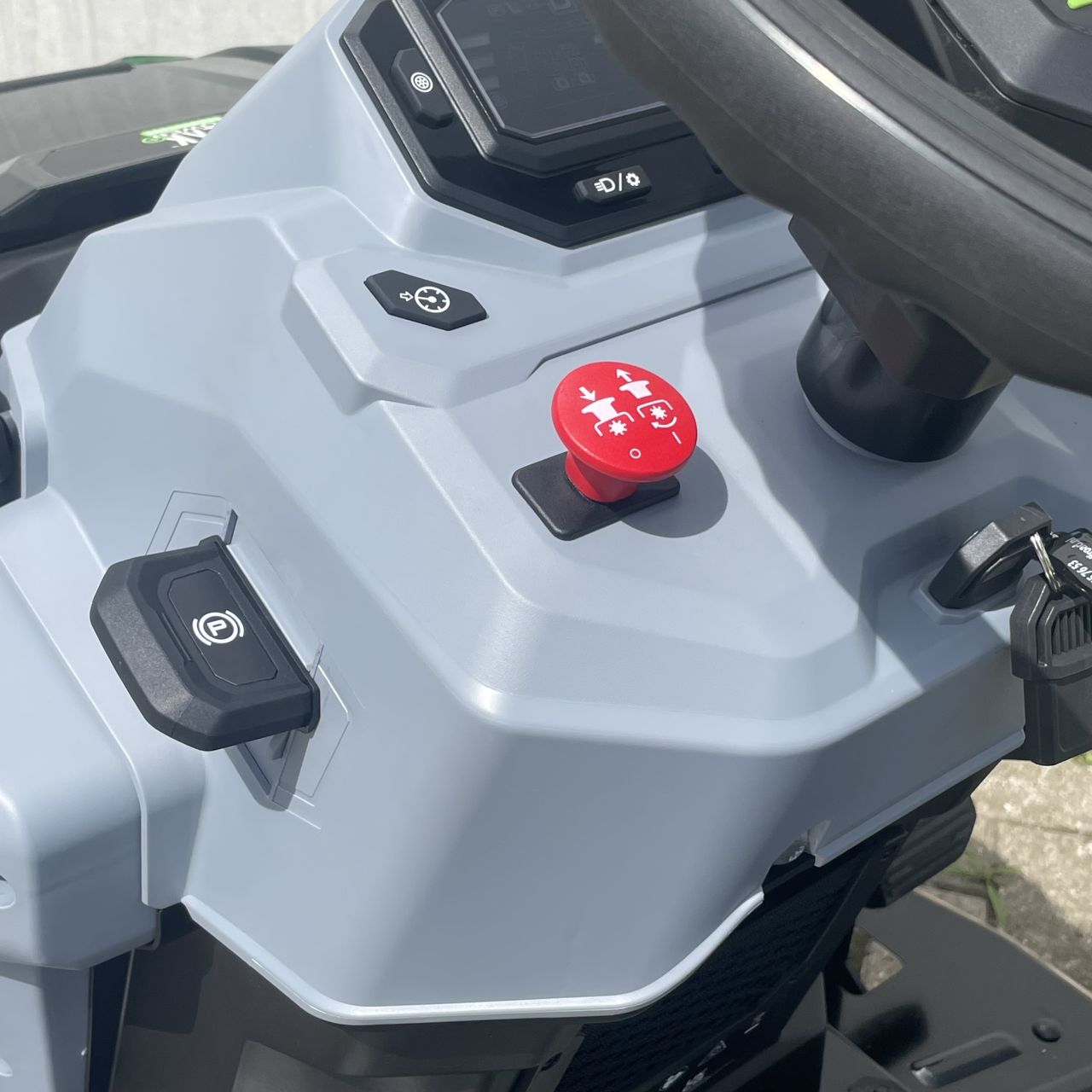 EGO TR4201E zitmaaier gratis accu's tennisbaan