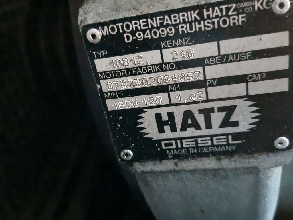 BBA PT90 with Hatz 1D18Z