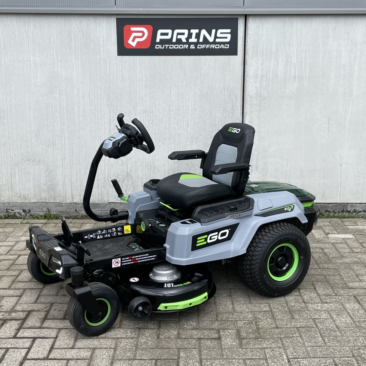 EGO ZT4201E-S zitmaaier gratis accu's