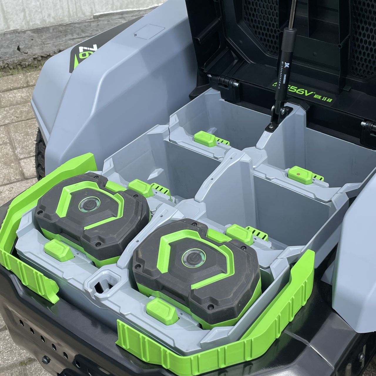 EGO ZT4201E-S zitmaaier gratis accu's