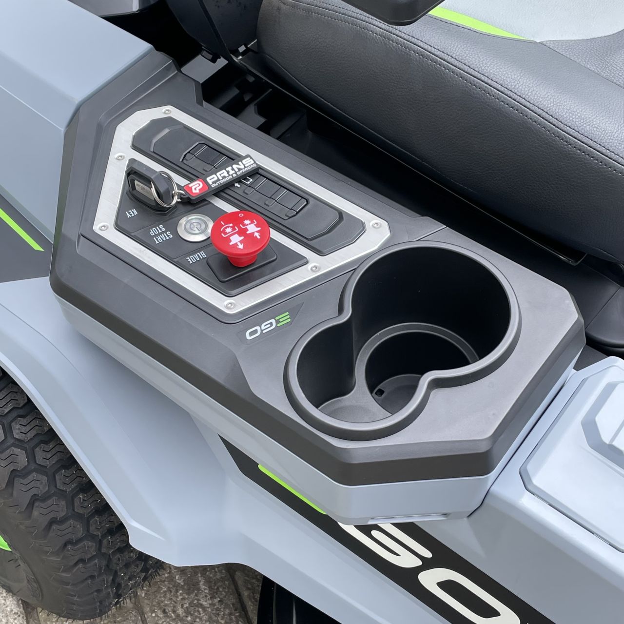 EGO ZT4201E-S zitmaaier gratis accu's