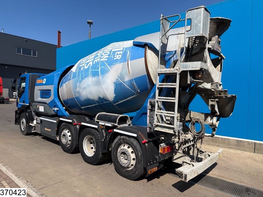 Iveco Stralis 8x2, EURO 6, CIFA 9m3, CNG, Retarder