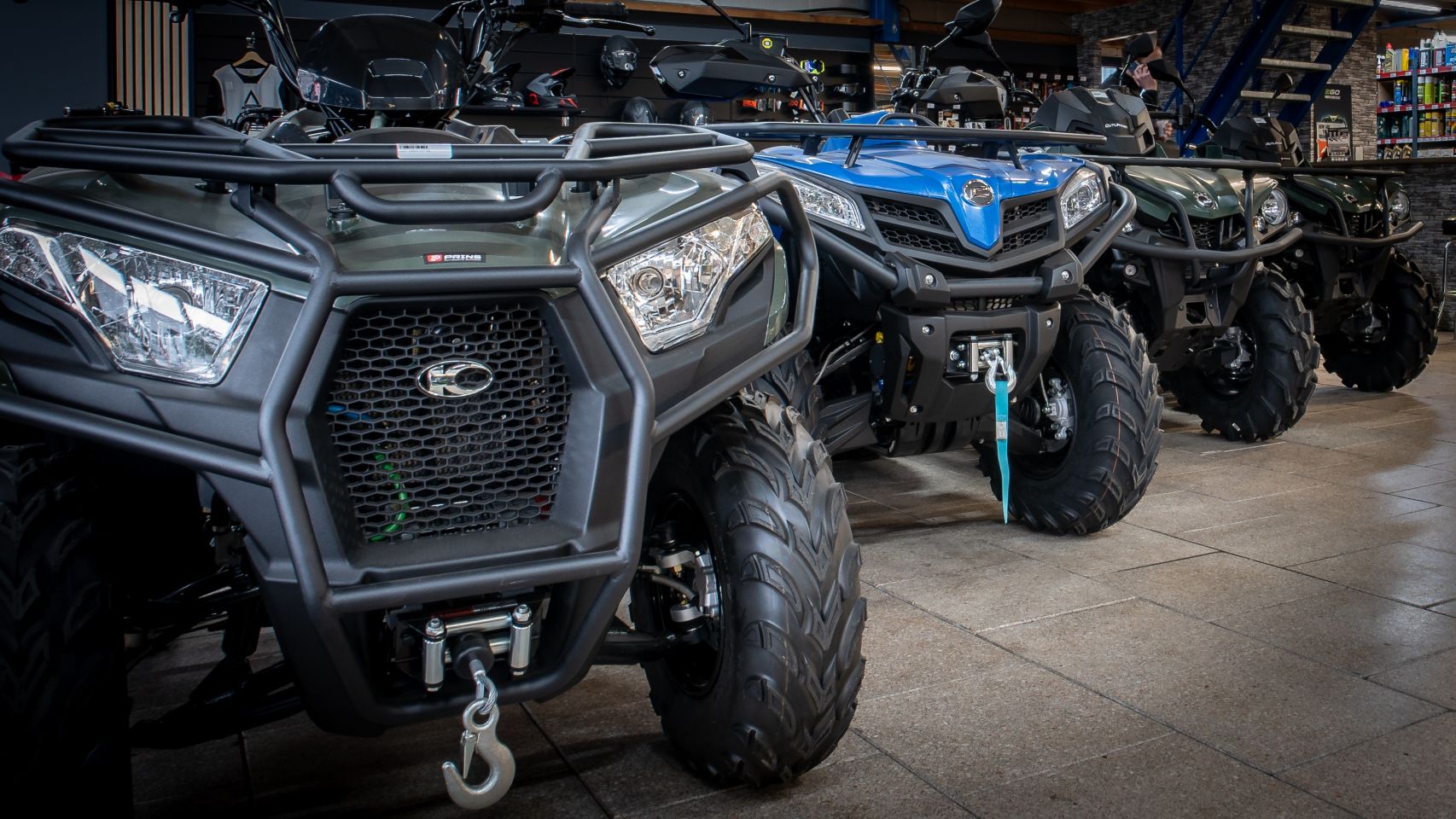 Can-am Outland PRO HD5 Vergelijkbaar met Yamaha Kodiak 450