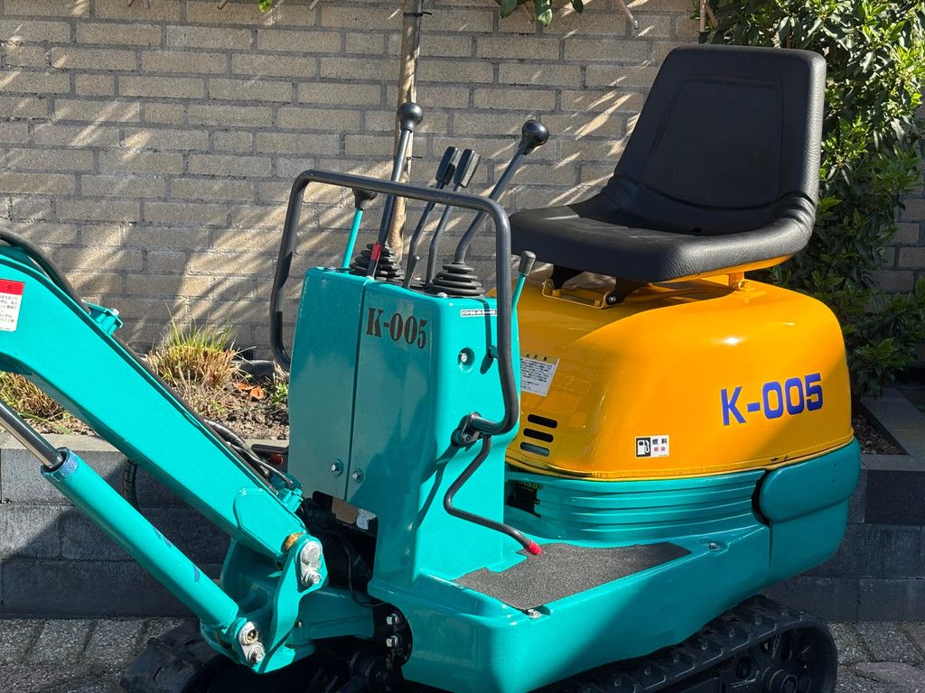 Kubota k-005 Diesel minigraver gebruikte micrograver