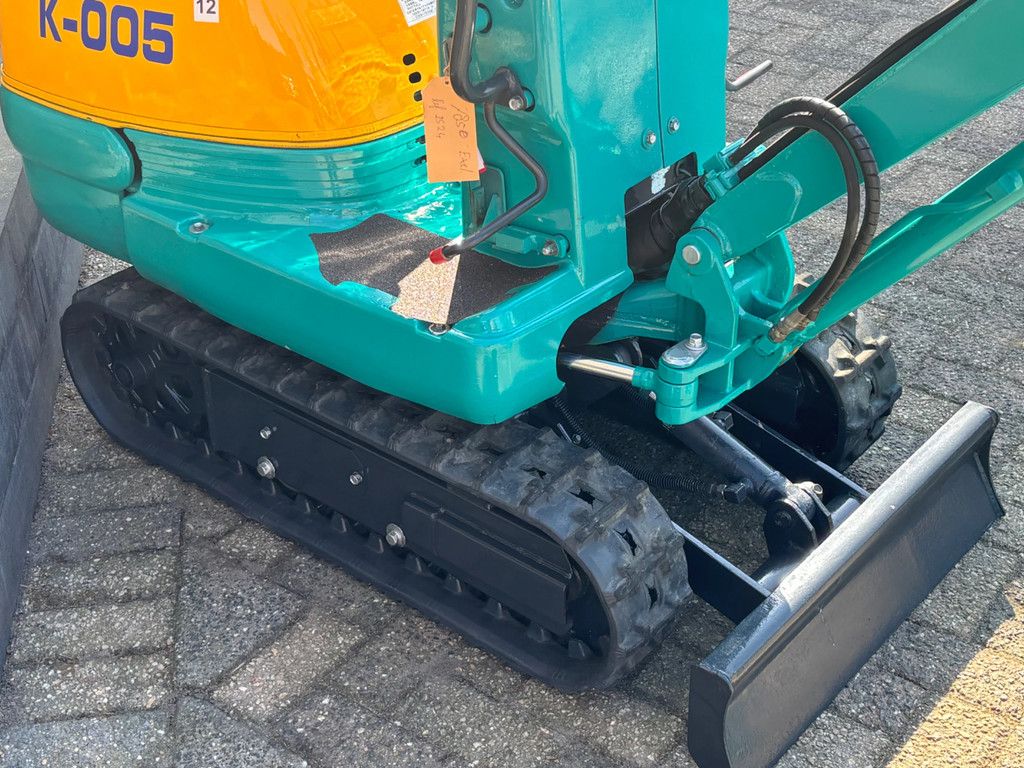 Kubota k-005 Diesel minigraver gebruikte micrograver