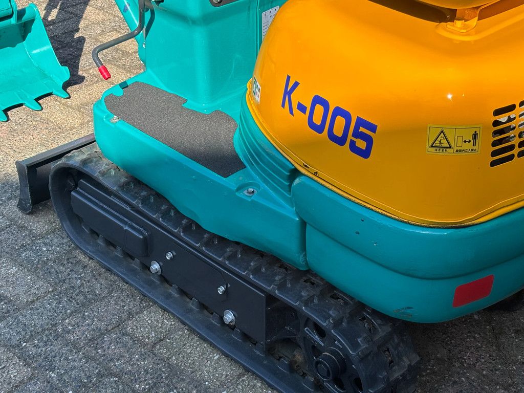 Kubota k-005 Diesel minigraver gebruikte micrograver