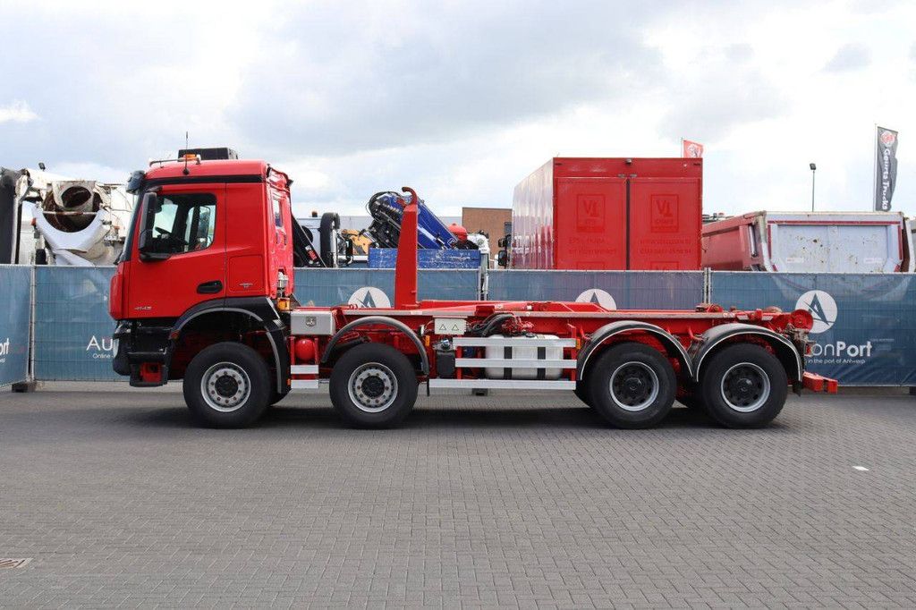 Hooklift system Truck Mercedes-Benz AROCS Diesel 429hp 2018