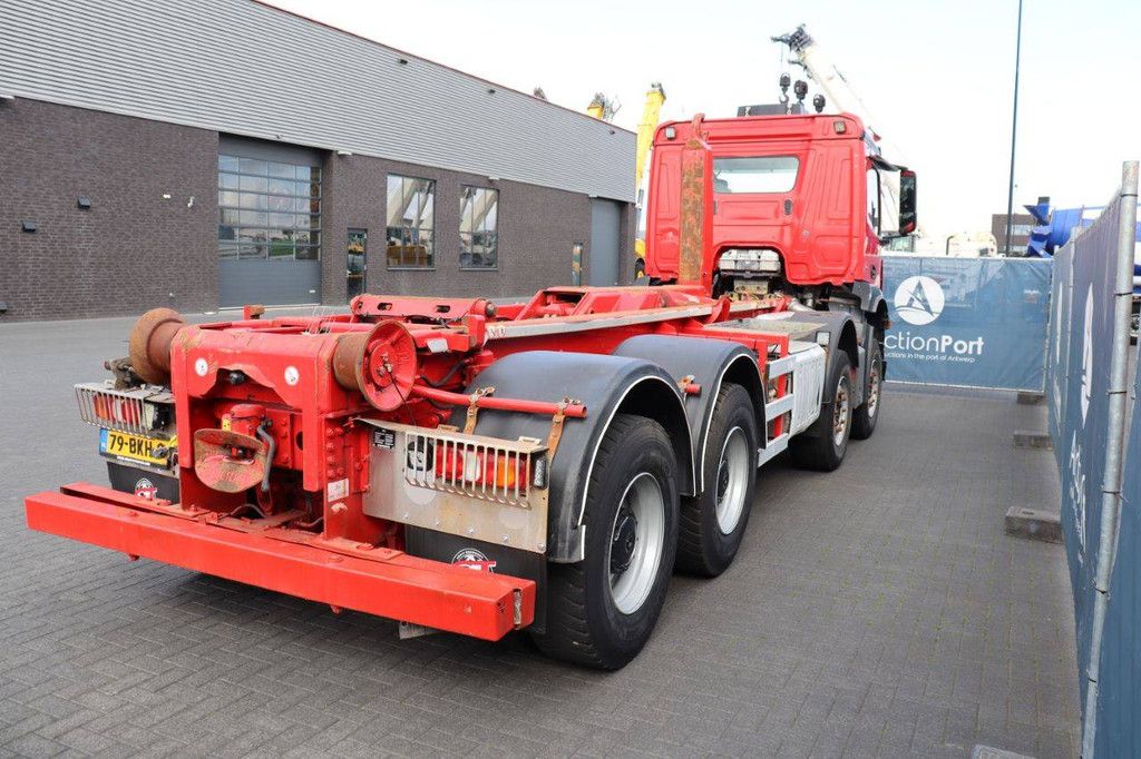 Hooklift system Truck Mercedes-Benz AROCS Diesel 429hp 2018