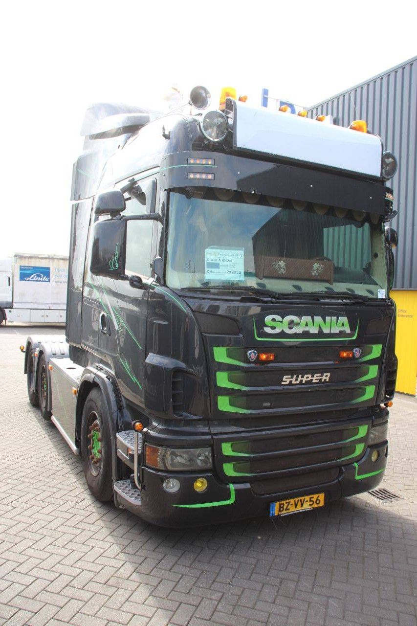 Fahrgestell mit Fahrerhaus Scania G420-A6X2/4 Diesel 421PK 2012
