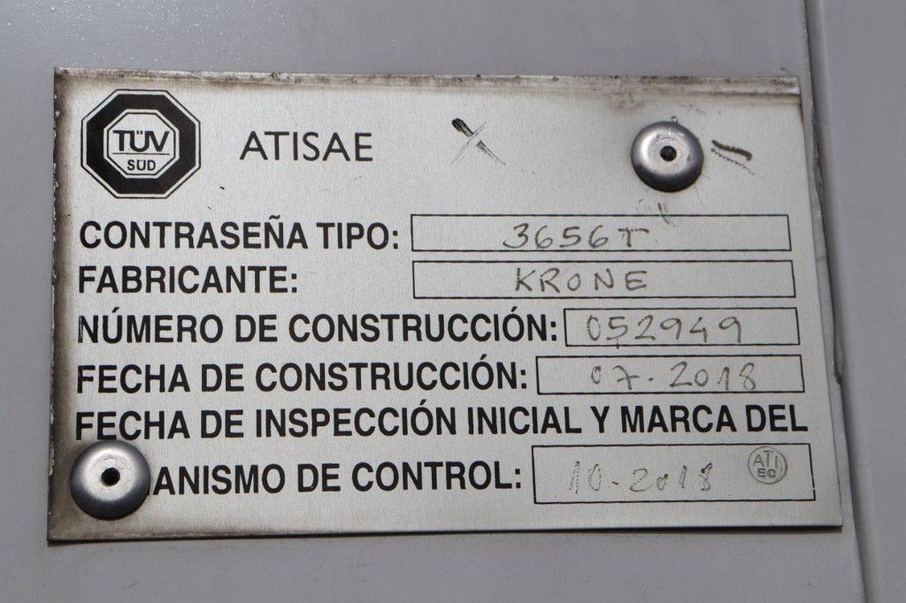 Kühlauflieger Krone SD 2018