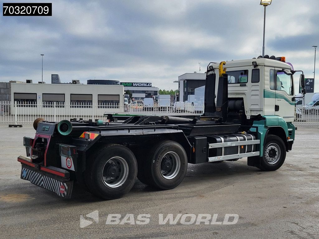 MAN TGA 33.350 6X4 Containersystem Steel suspension Manual Big-Axle Euro 2