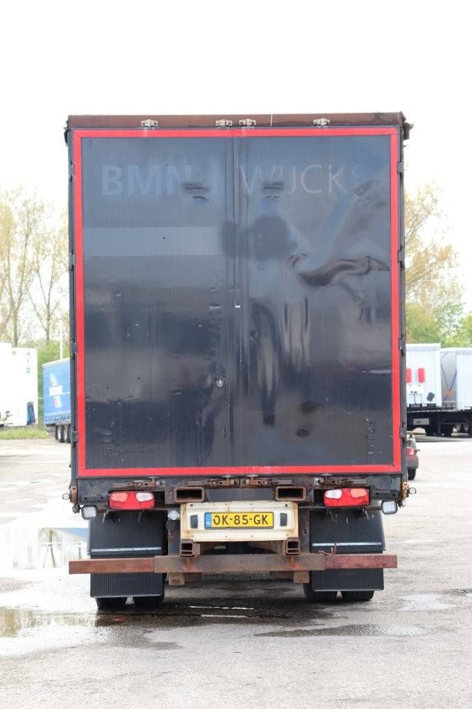 Happy Trailer OR 35-220, Baujahr 2008, Sattelauflieger mit Planenaufbau