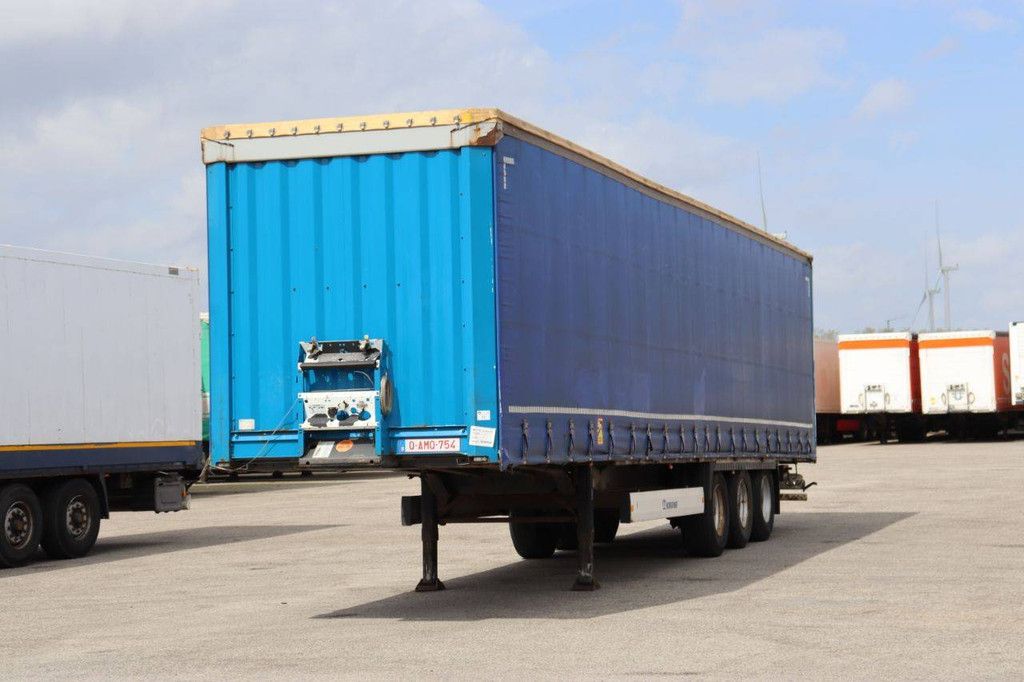 Krone SD 41000kg Planenauflieger, Baujahr 2014