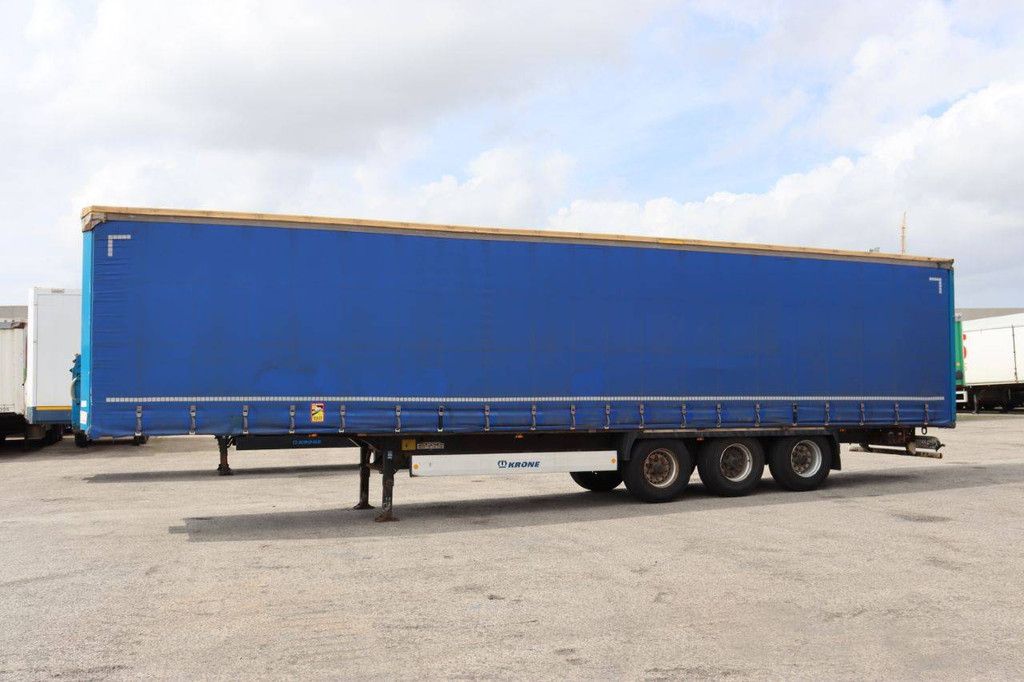 Krone SD 41000kg Planenauflieger, Baujahr 2014