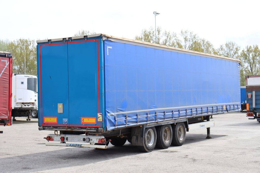 Krone SD 41000kg Planenauflieger, Baujahr 2014