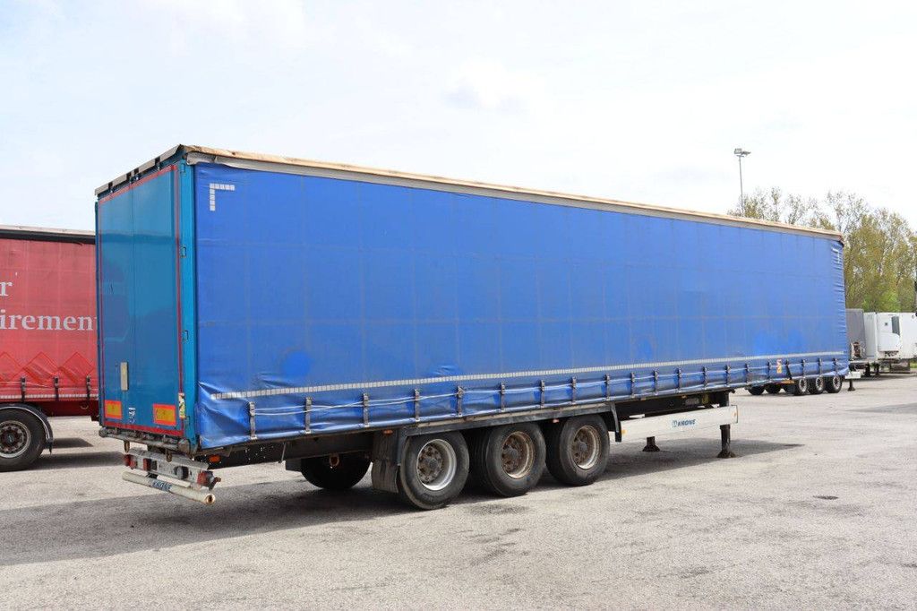 Krone SD 41000kg Planenauflieger, Baujahr 2014