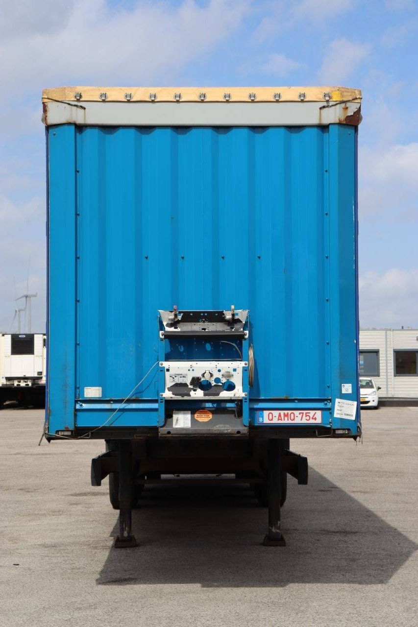 Krone SD 41000kg Planenauflieger, Baujahr 2014