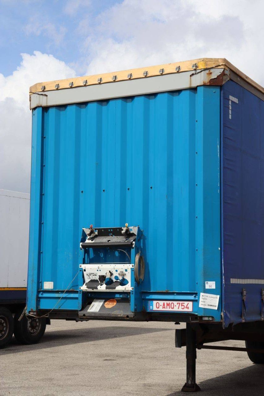 Krone SD 41000kg Planenauflieger, Baujahr 2014