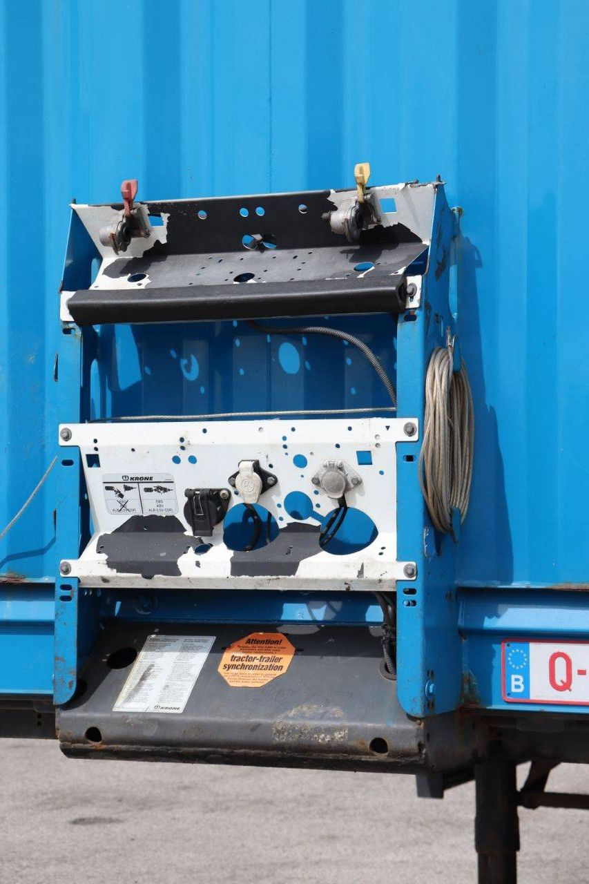 Krone SD 41000kg Planenauflieger, Baujahr 2014