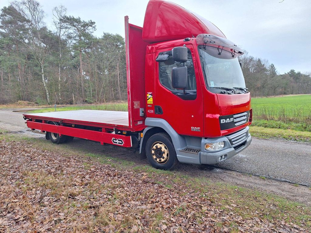 Flatbed Truck DAF LF45 Diesel 165kW 2009
