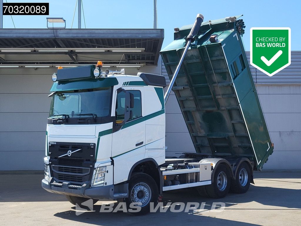 Volvo FH 500 6X4 Wechselsystem 13m3 tipper + Tractorhead Automatic VEB+ Euro 6