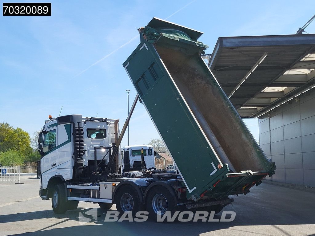Volvo FH 500 6X4 Wechselsystem 13m3 tipper + Tractorhead Automatic VEB+ Euro 6