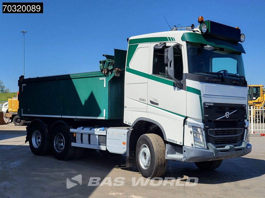 Volvo FH 500 6X4 Wechselsystem 13m3 tipper + Tractorhead Automatic VEB+ Euro 6