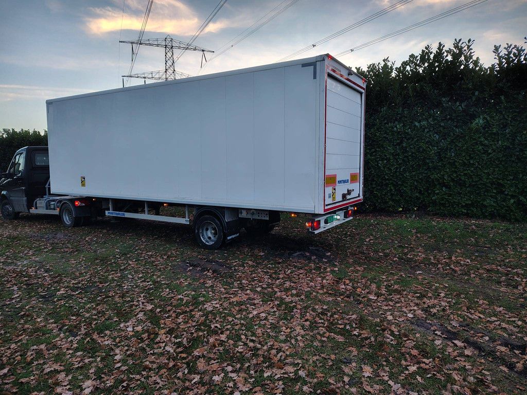 Geschlossener Sattelauflieger Vergauwe Minitrailer 7000kg