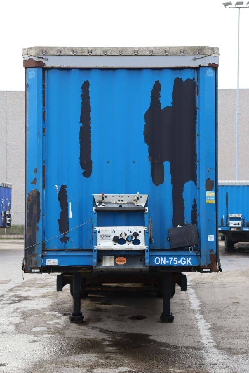 Krone SD 39000kg 2014 curtain-sided semi-trailer