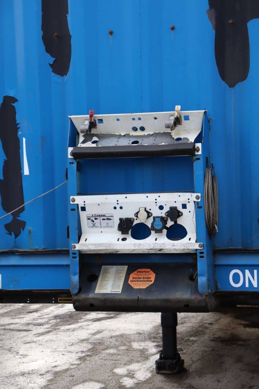 Krone SD 39000kg 2014 curtain-sided semi-trailer