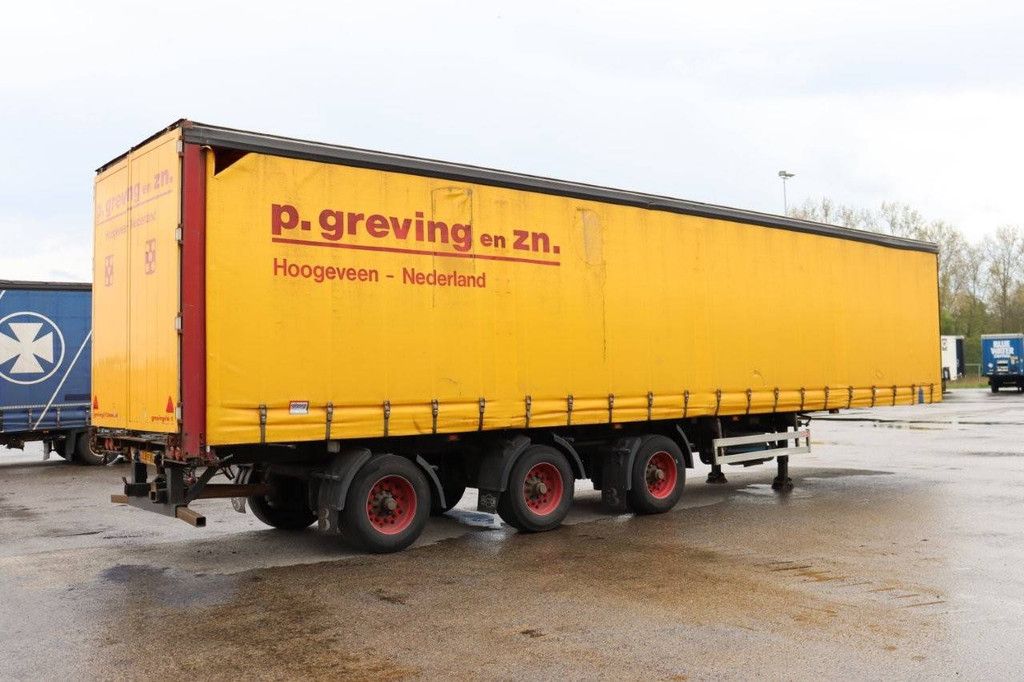 Curtainside semi-trailer Pacton TRD345 2006