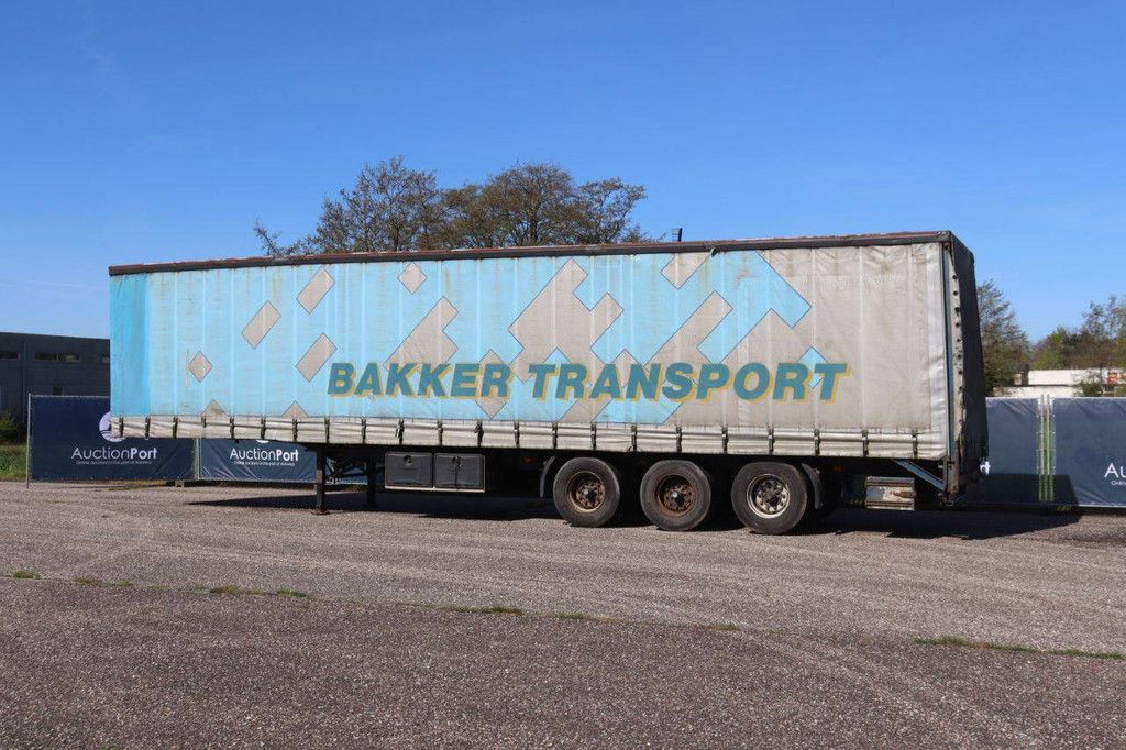 Planenauflieger, Boden FLO-12-27S, Baujahr 1993