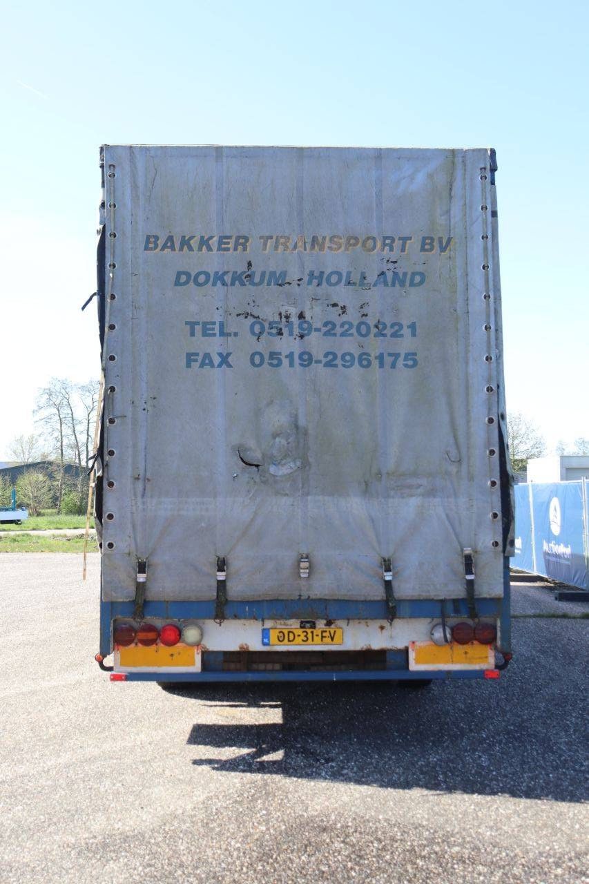 Planenauflieger, Boden FLO-12-27S, Baujahr 1993