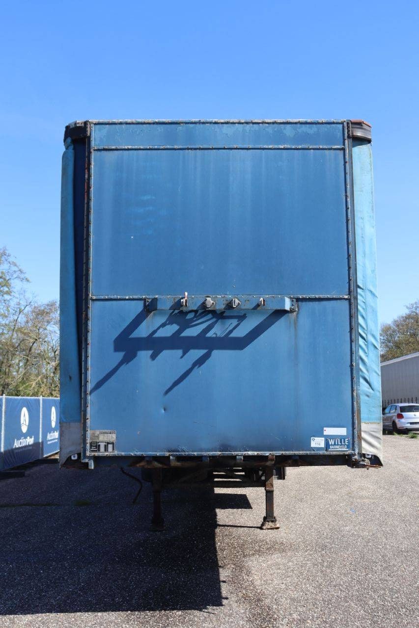 Planenauflieger, Boden FLO-12-27S, Baujahr 1993