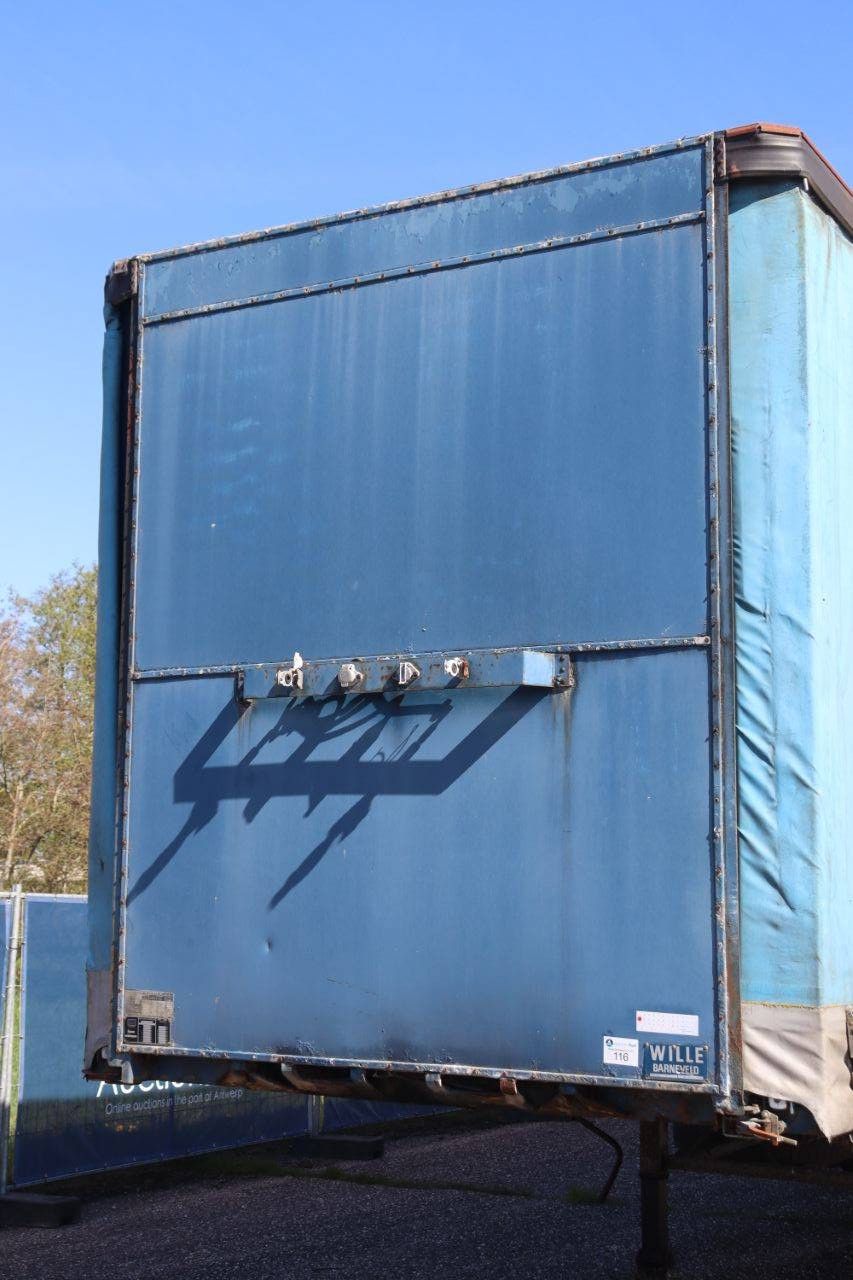 Planenauflieger, Boden FLO-12-27S, Baujahr 1993