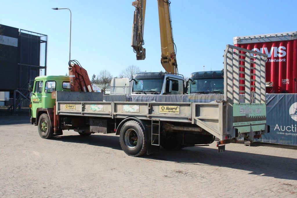 Crane truck Scania LB81 S54 Diesel 205hp 1980