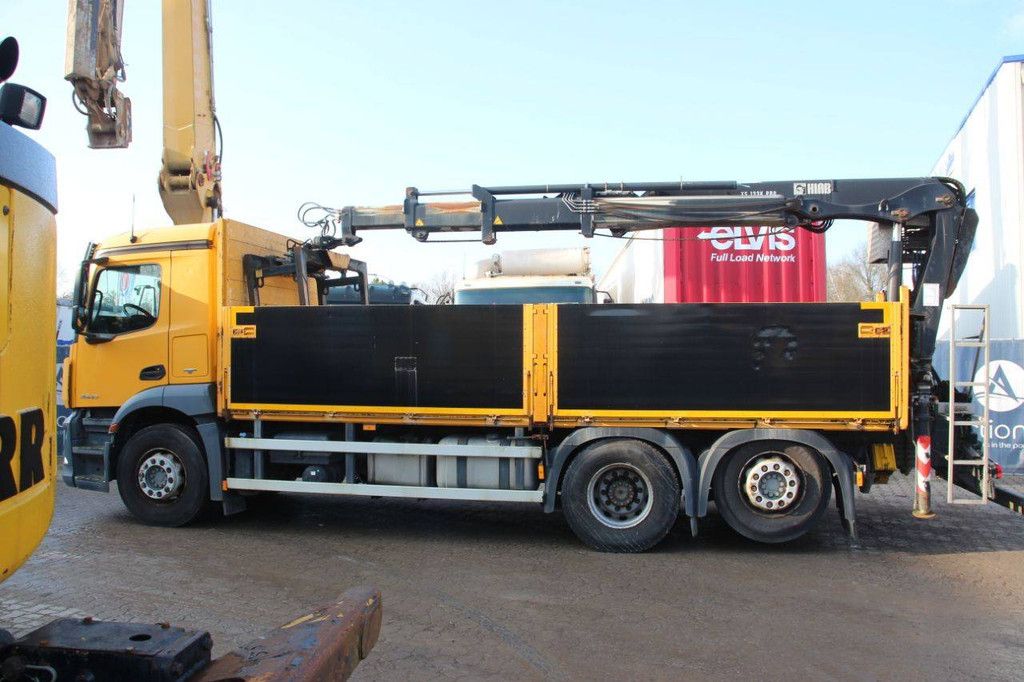 Crane truck Mercedes-Benz Antos 2540 Diesel 2014