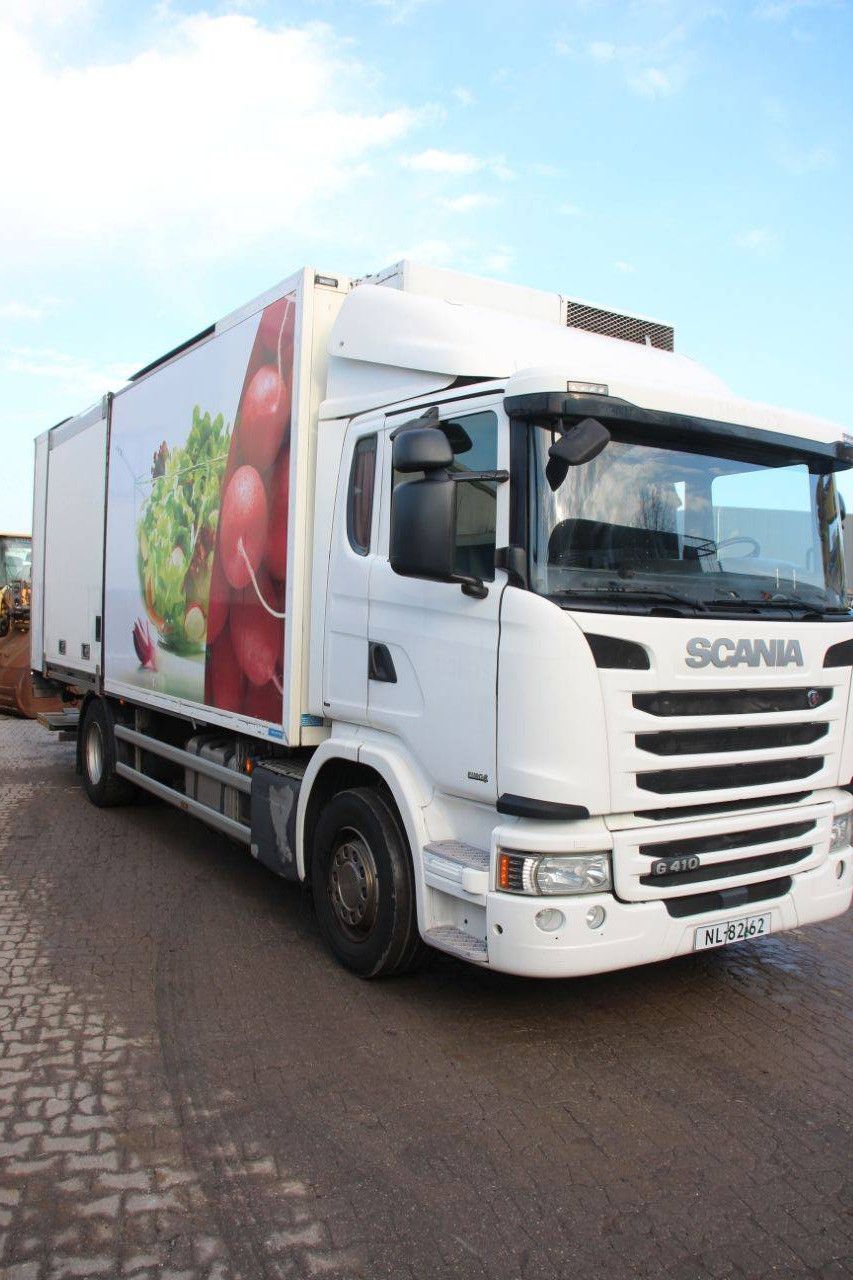 Box truck Scania G 410 Diesel 2014
