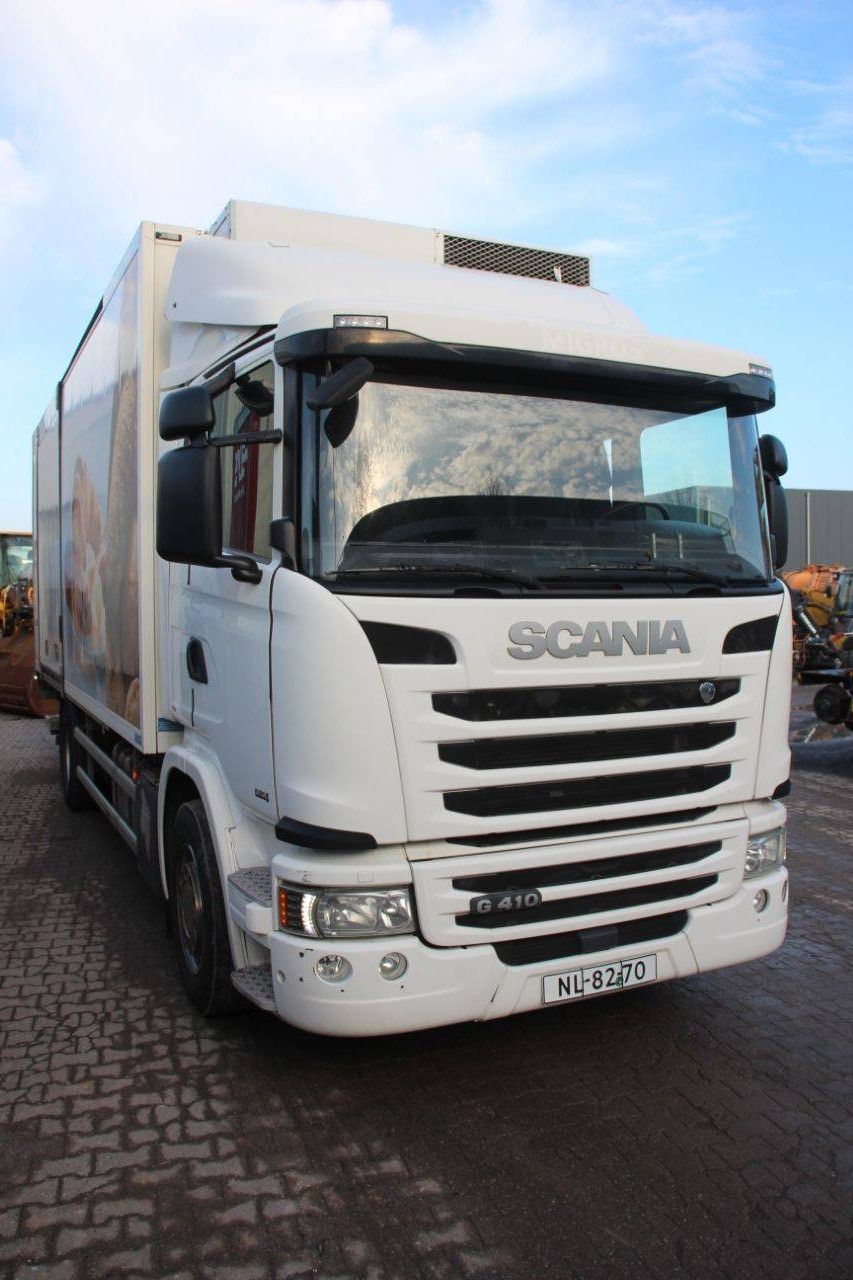 Box truck Scania G410 Diesel 2014