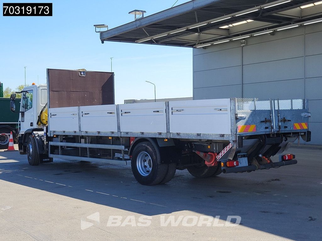 Iveco Eurocargo 180E300 4X2 Hyva V911 3S Crane Kran Telma retarder Ladebordwand Euro 5