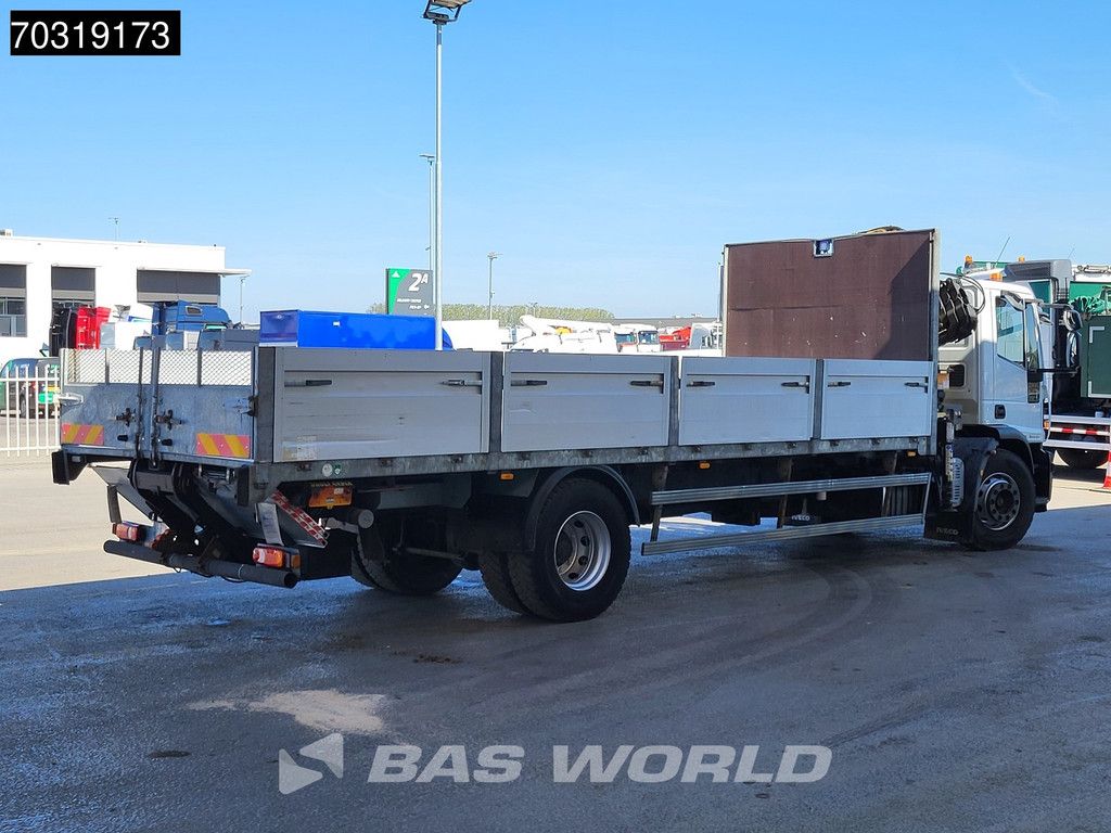 Iveco Eurocargo 180E300 4X2 Hyva V911 3S Crane Kran Telma retarder Ladebordwand Euro 5